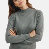 Pullover Rullekrave - Grey Melange