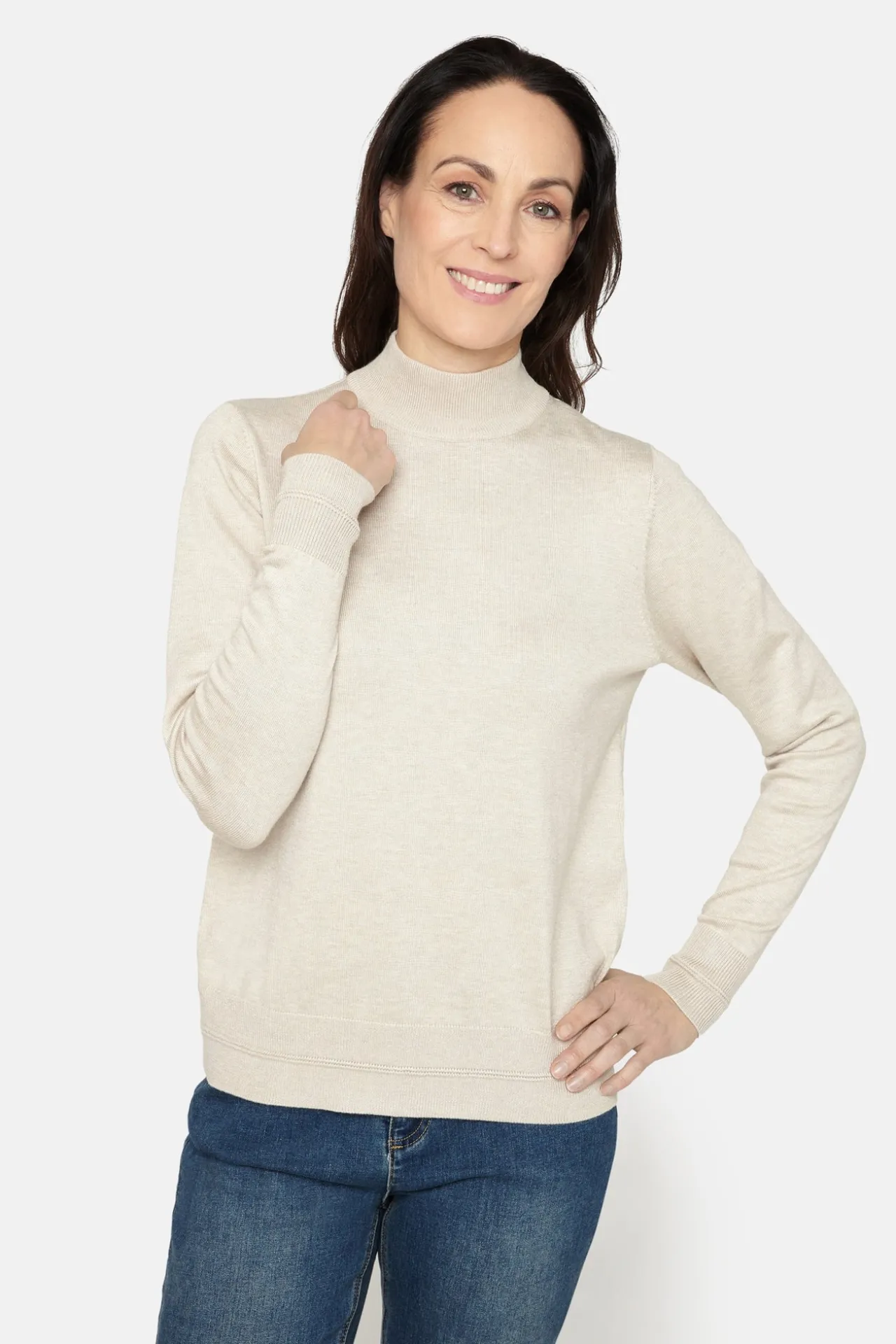 pullover_rullekrave__rain_0.webp Pullover Rullekrave - Rainy Day Melange