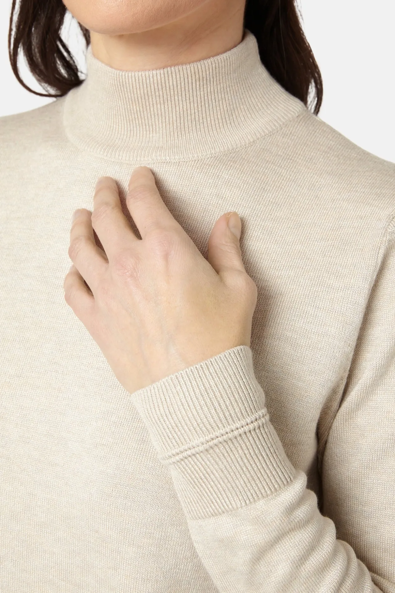 pullover_rullekrave__rain_3.webp Pullover Rullekrave - Rainy Day Melange