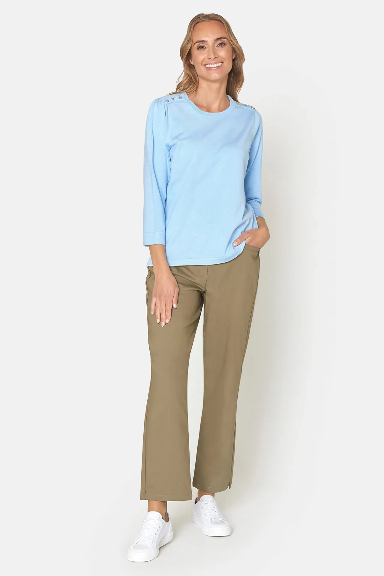 rmet_pullover__blue_mist_2.webp 3/4 ærmet Pullover - Blue Mist