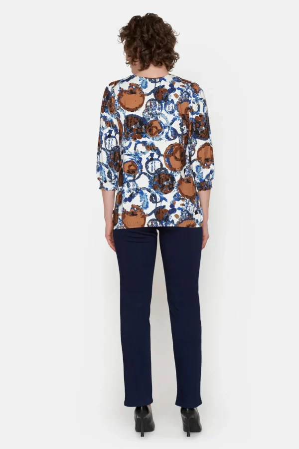 3/4 ærmet T-shirt - Blue