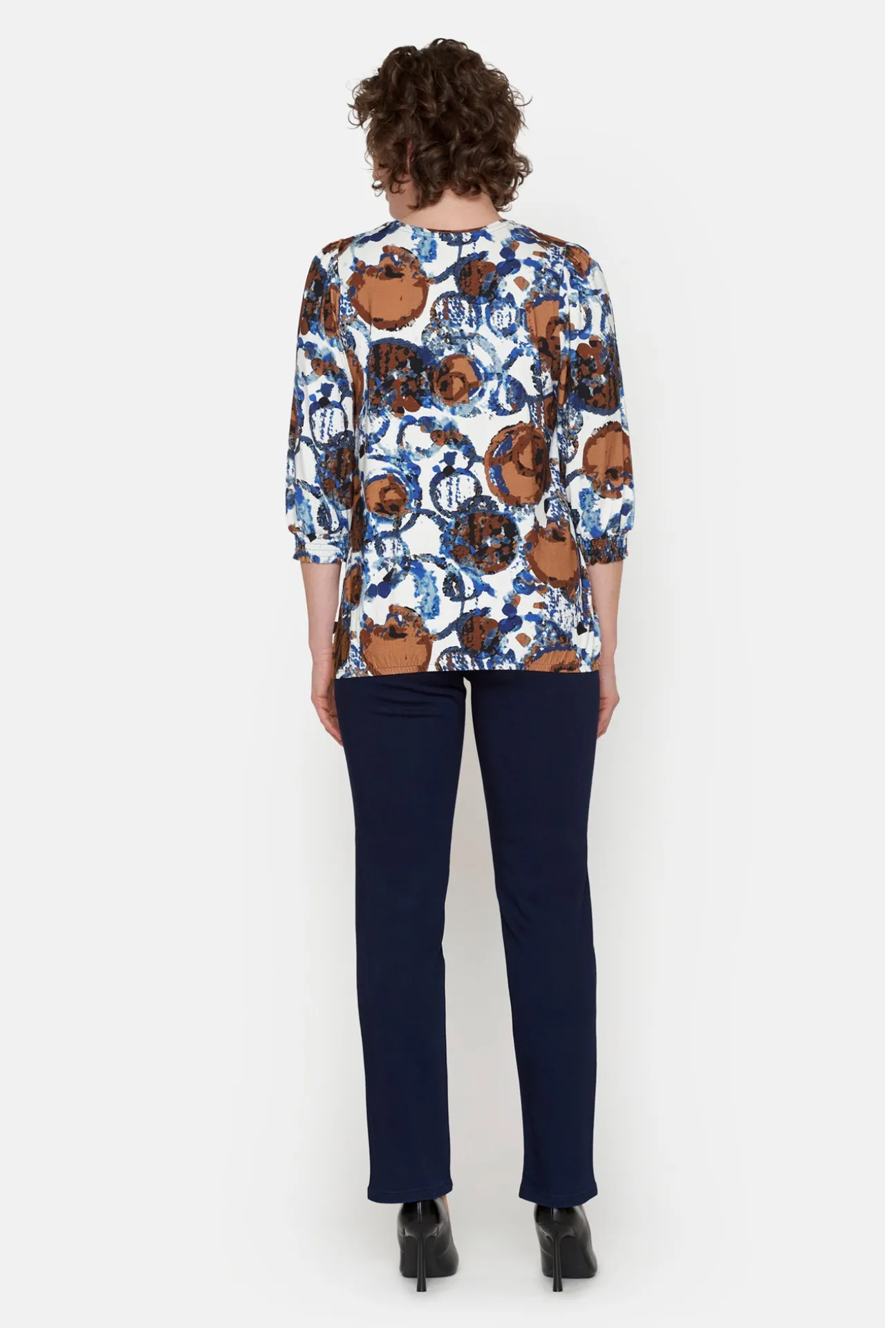 rmet_tshirt__blue_3.webp 3/4 ærmet T-shirt - Blue