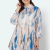 Shirt - Blue/Sand Mix