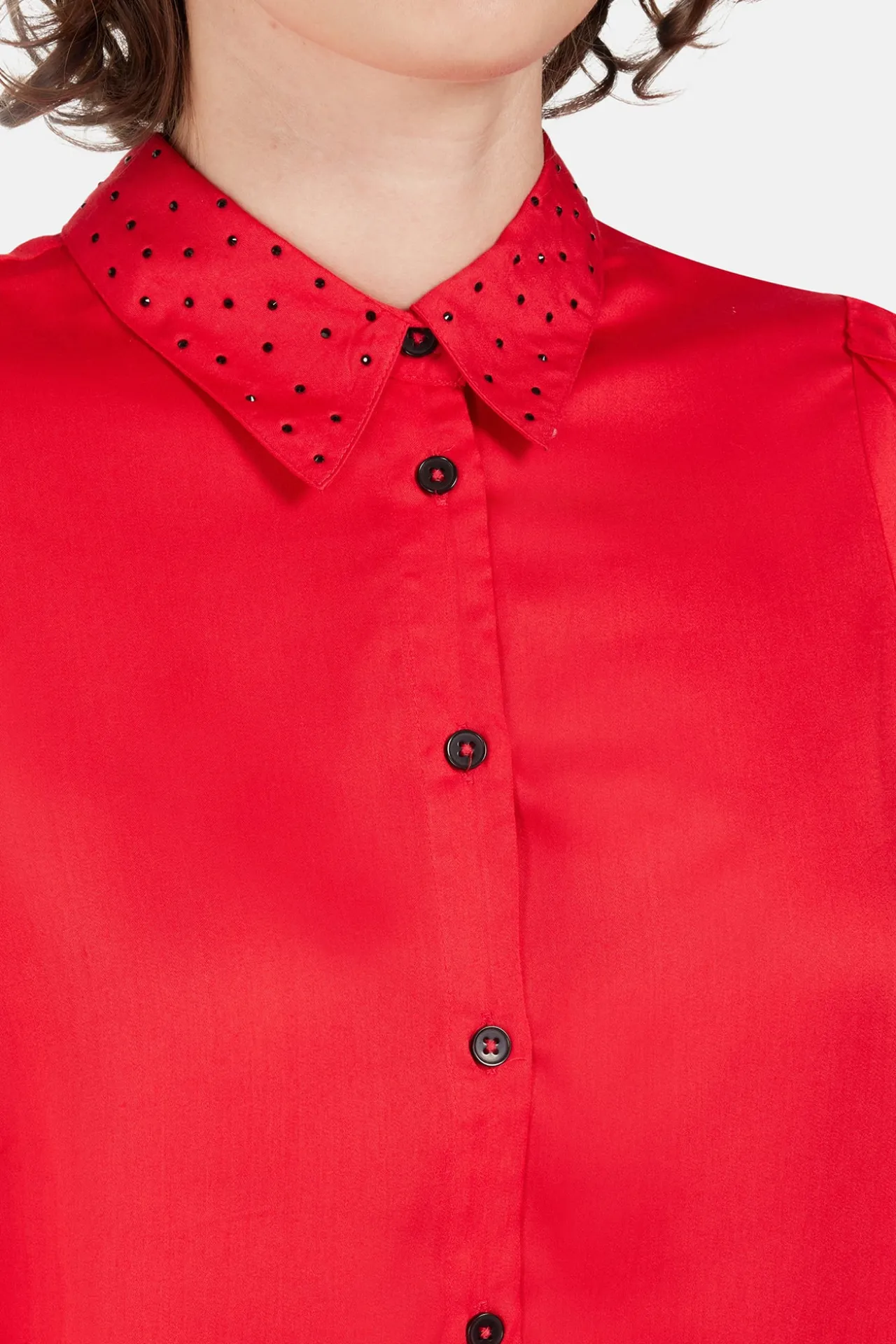 skjorte__berry_red_1.webp Skjorte - Berry Red