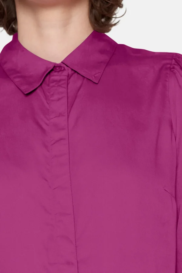Skjorte - Fuchsia Pink