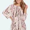 3/4 Sleeve T-shirt - Begonia Pink