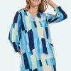 3/4 Sleeve Tunic - Oxygen