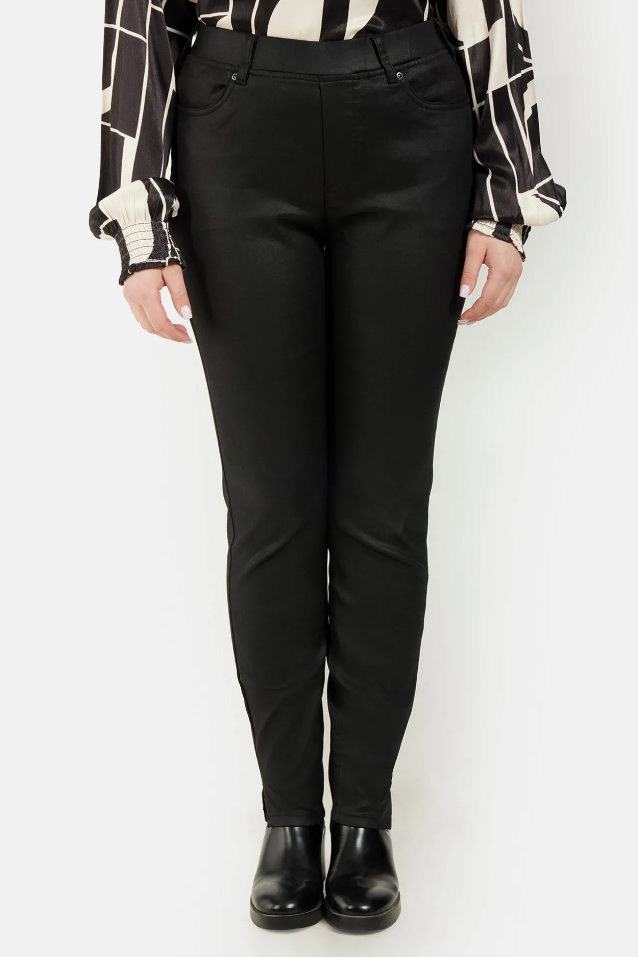 sofia__jeans__sort_0.webp Sofia 7/8 Jeans - Sort