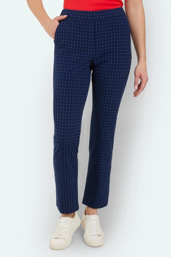 Sofie Bukser - Mørkeblå - Slim fit