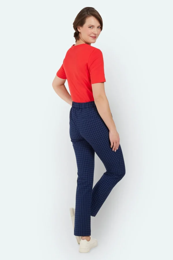 Sofie Bukser - Mørkeblå - Slim fit