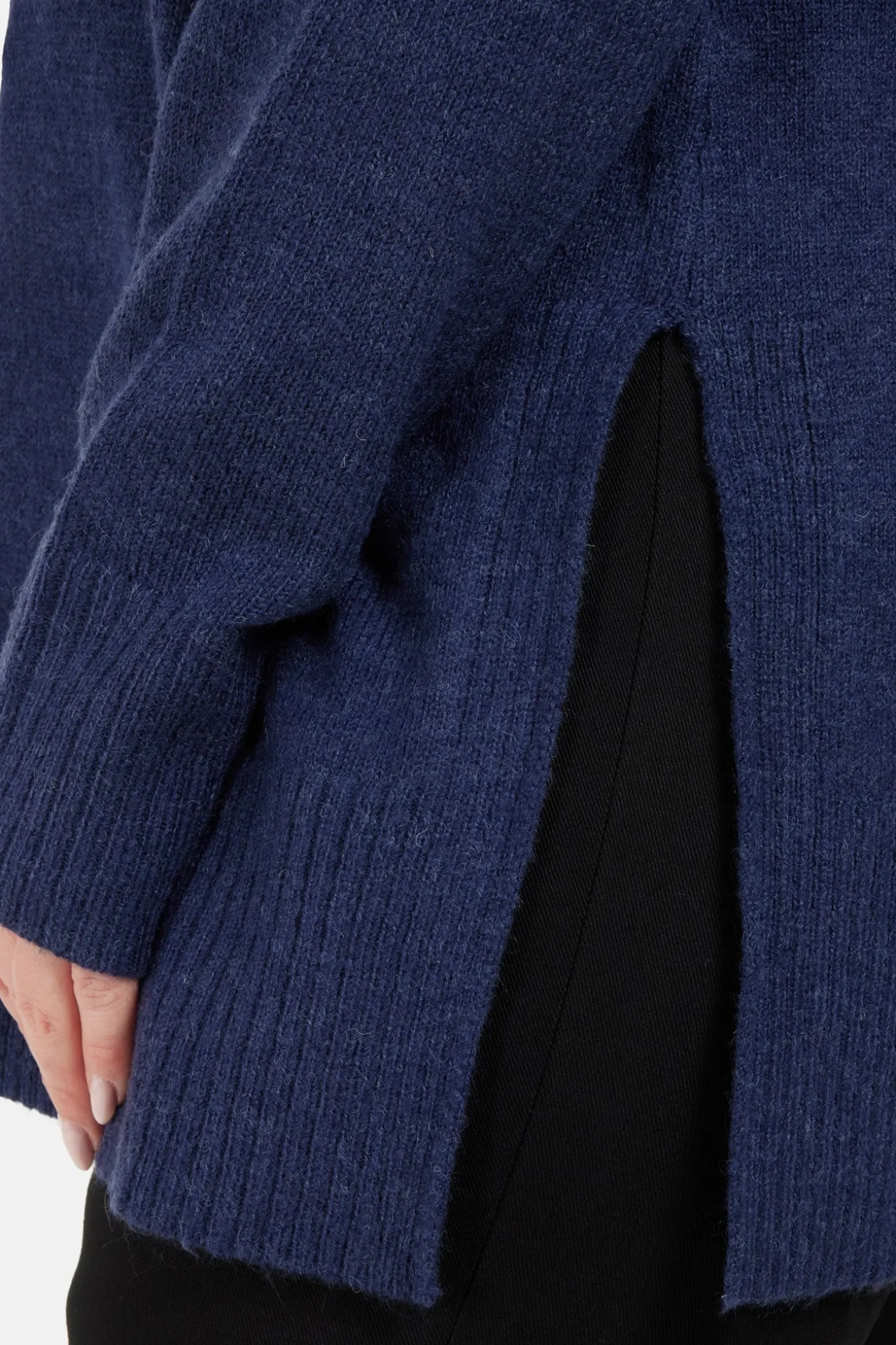 strik_pullover__bl_2.webp Strik pullover - Blå