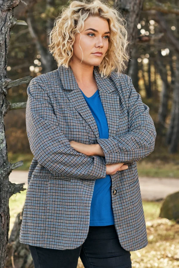Ternet blazer - Brun
