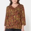 T-shirt - 3/4 ærmer - Tiramisu