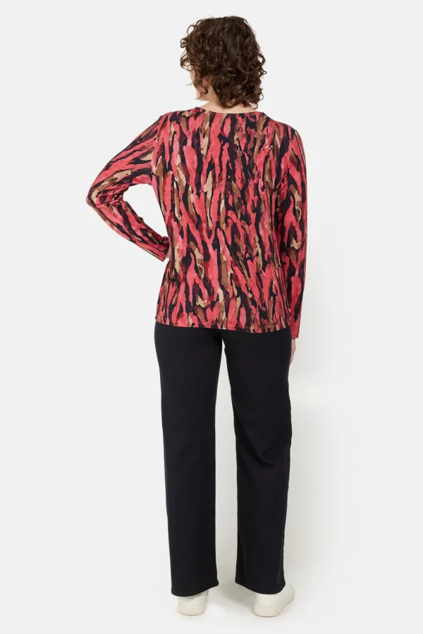 T-shirt - Berry Red