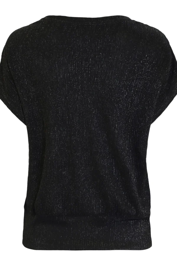 T-shirt - Black Lurex