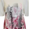 T-shirt - Fuchsia Rød
