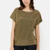 T-shirt - Gold Lurex