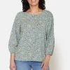 T-shirt 3/4 ærme - Monument Grey Mix