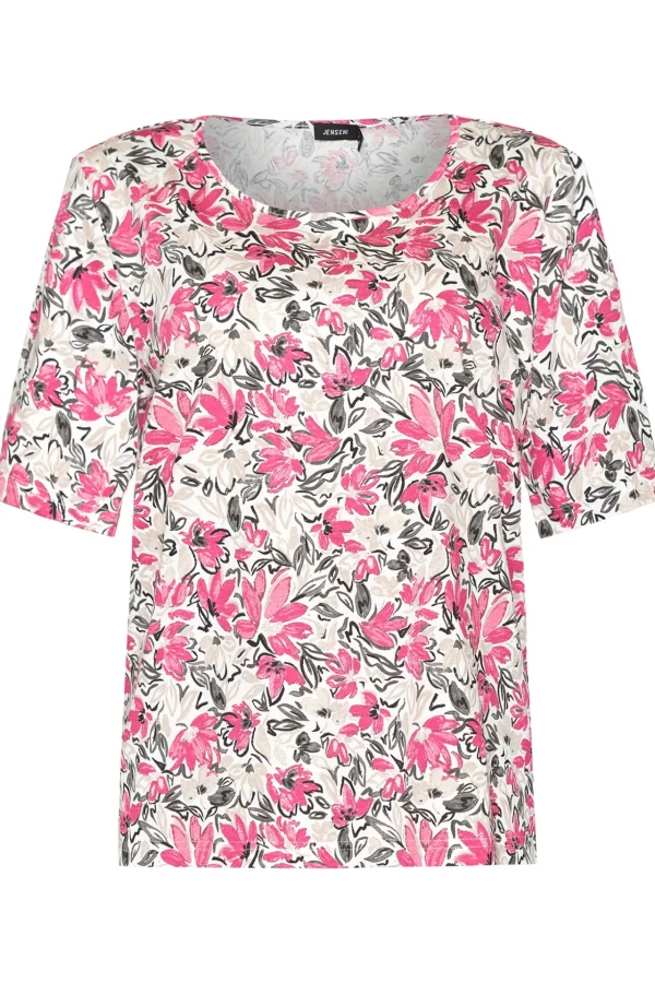 T-shirt Kortærmet - Pink Yarrow Mix