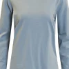T-shirt Langærmet - Faded Blue