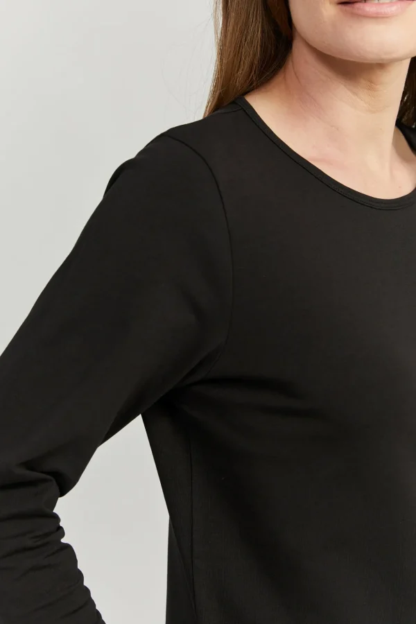 T-shirt Langærmet - Sort