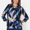 T-shirt Med 3/4 ærmer - Beacon Blue
