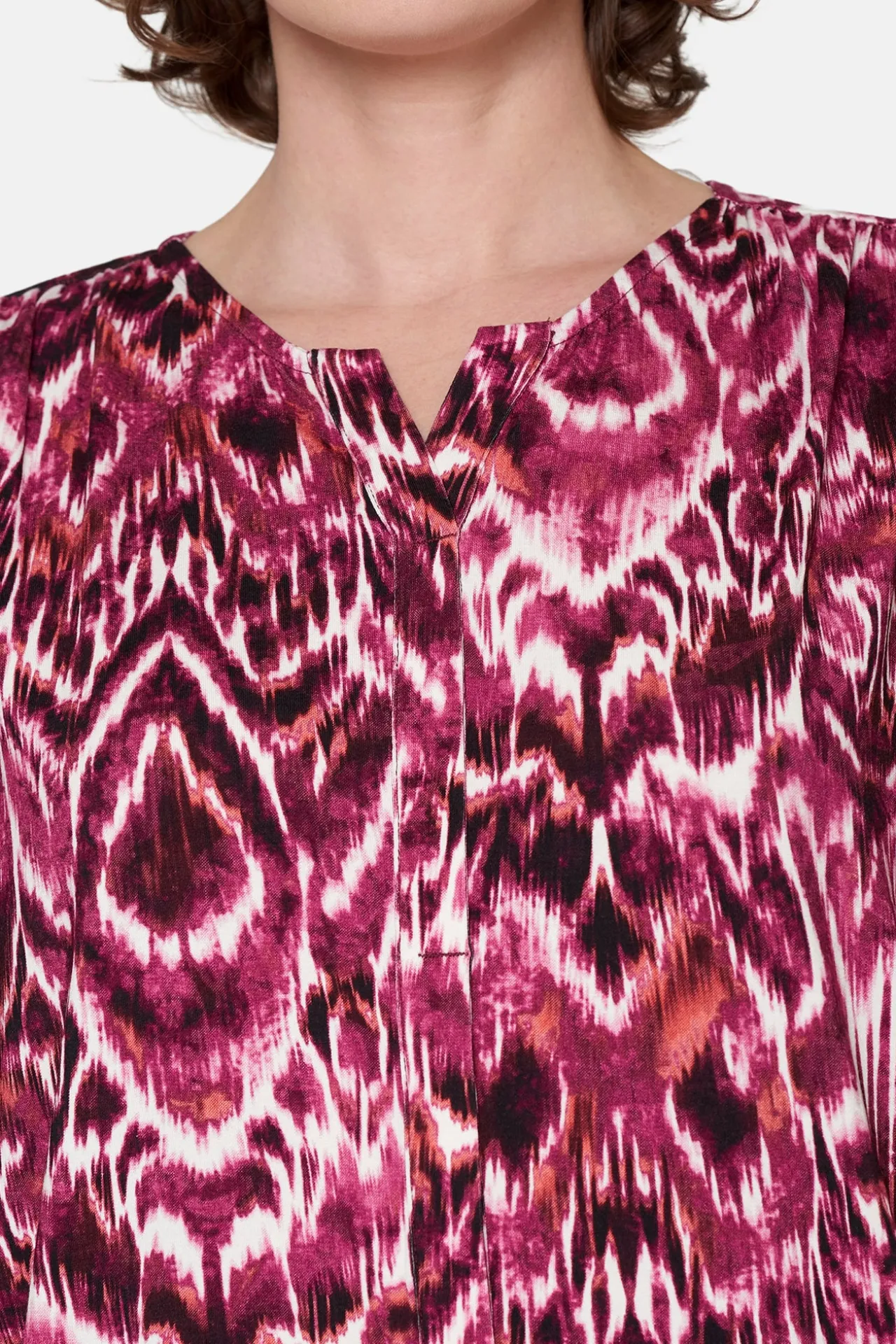 tshirt_med__rmer__fuchsia_1-7.webp T-shirt Med 3/4 ærmer - Fuchsia Pink