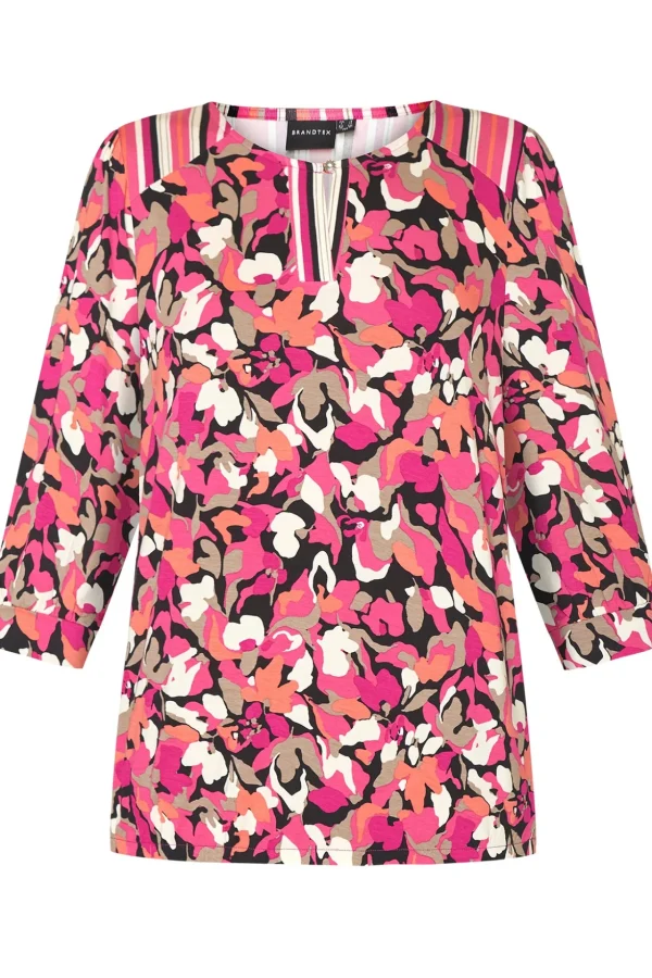 T-shirt Med 3/4 ærmer - Magenta