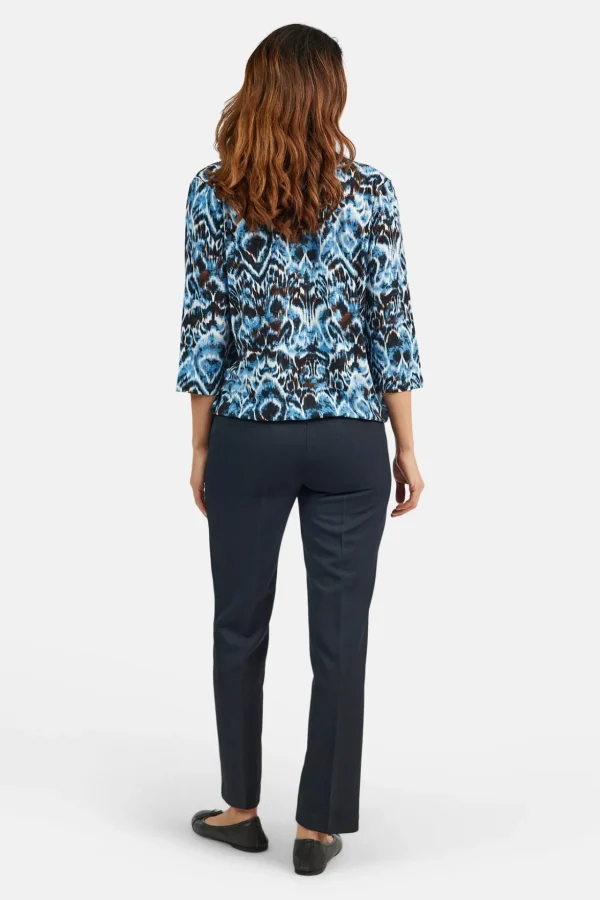 T-shirt Med 3/4 ærmer - Midnight Blue