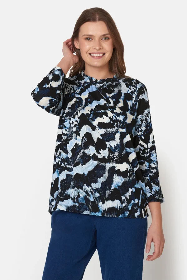 T-shirt Med 3/4 ærmer - Sky Blue