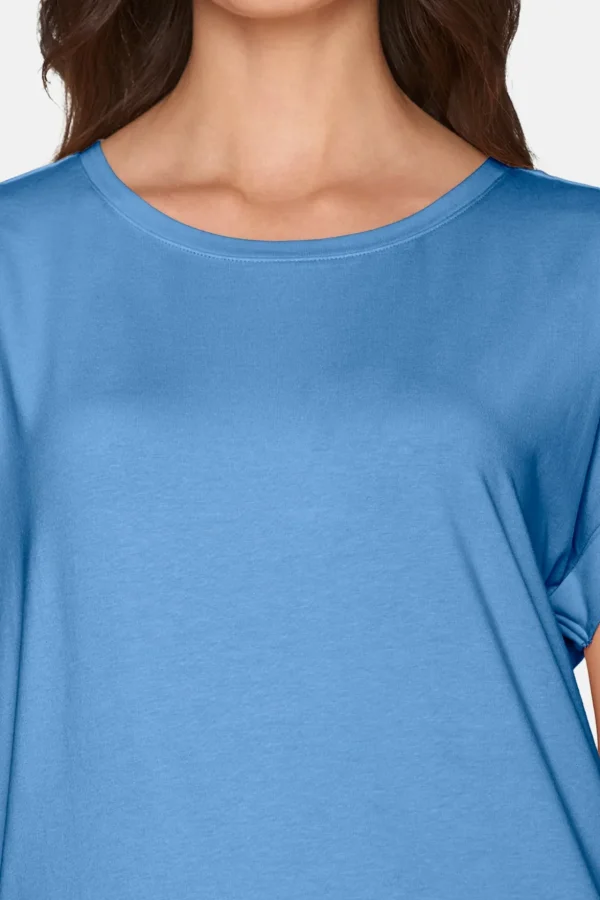 T-shirt Med Korte ærmer - Blue