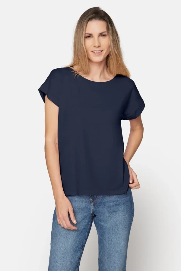 T-shirt Med Korte ærmer - Navy