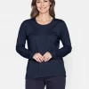 T-shirt Med Rund Hals - Navy