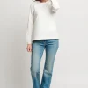 T-shirt Med Rund Hals - Off White