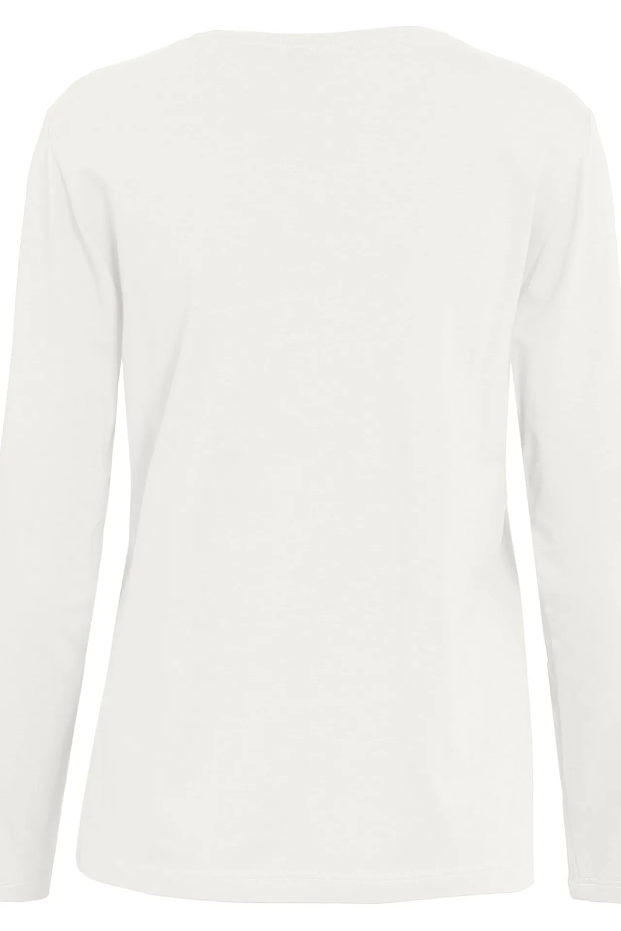 tshirt_med_rund_hals__off_6.webp T-shirt Med Rund Hals - Off White