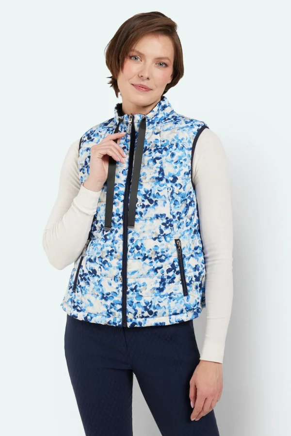 Vest - Blå - Vendbart design