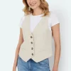 Vest - Sand Melange