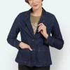 Blazer - Blå - Denim
