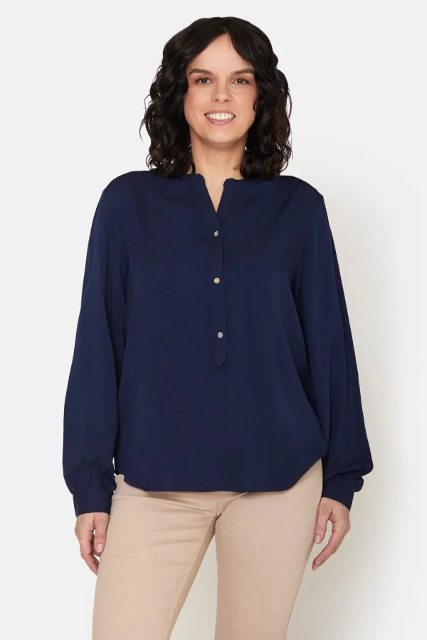 Bluse - Navy