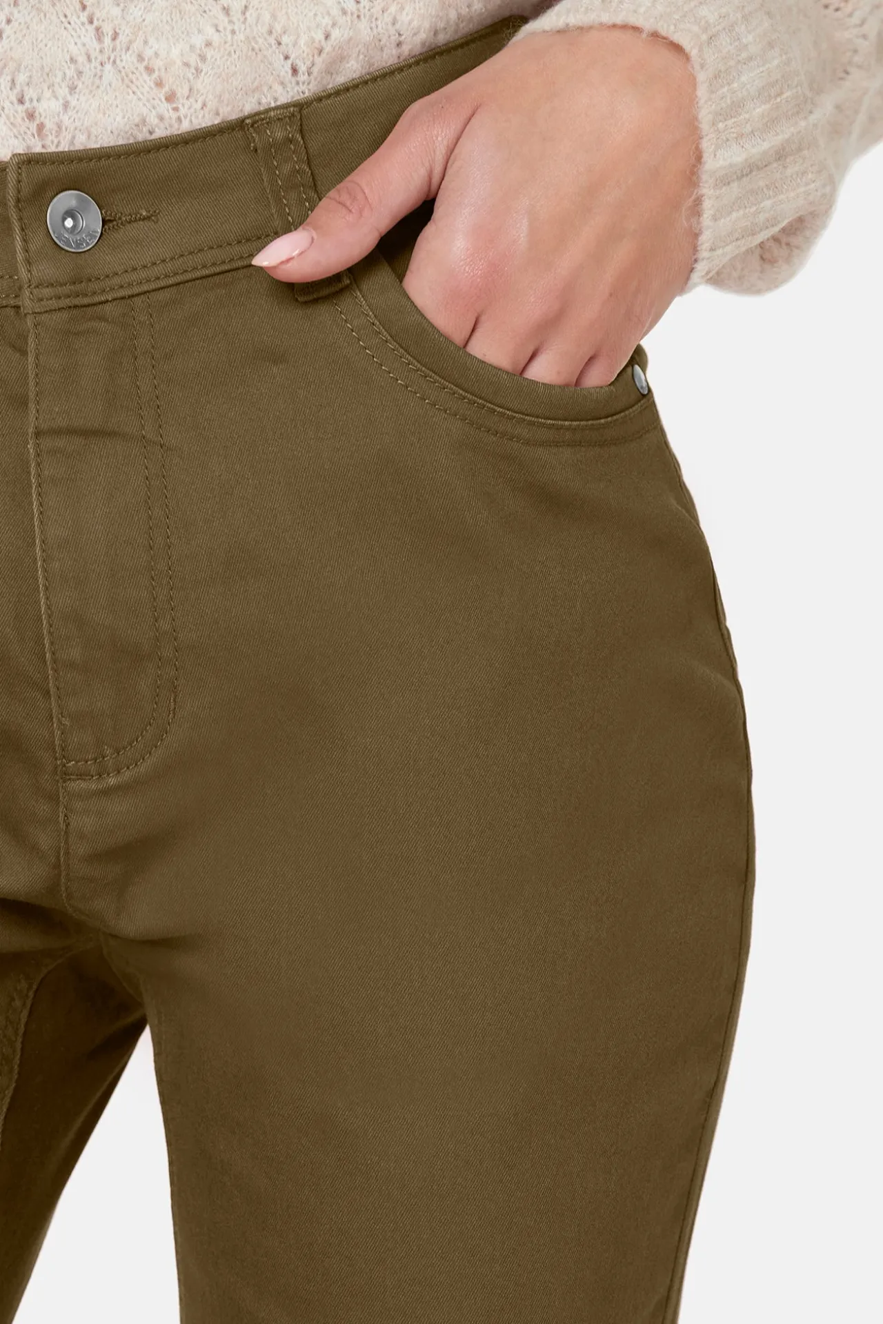 bukser__jane__olive_green_1.webp Bukser 7/8 Jane - Olive Green