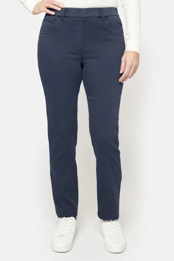 Bukser Madelaine - Midnight Blue - Straight fit