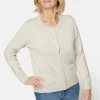 Cardigan Med Lomme - Off White