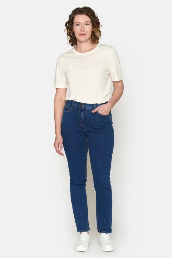 Elisabeth Jeans - Blue denim - Curvy fit