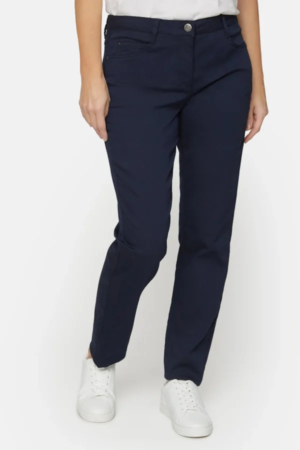 Jeans Madelaine - Straight fit - Navy blå