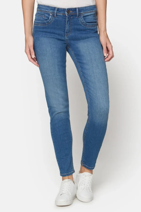 Jeans Maggie - Narrow Legs - Medium Blå Denim