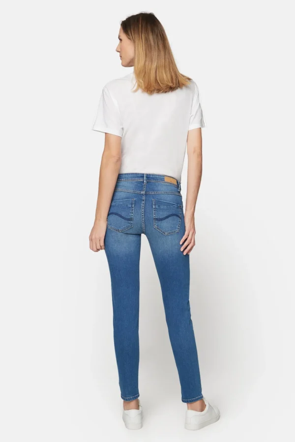 Jeans Maggie - Narrow Legs - Medium Blå Denim