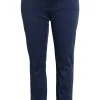 Jeans Rose Straight Leg - Dark Blue Denim