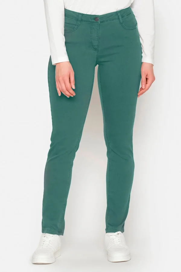 Jeans Superstretch Madelaine - Pine Green