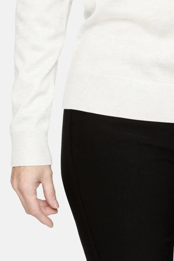 Pullover O-hals - Off White