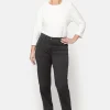 Sonja Jeans - Straight fit - Sort